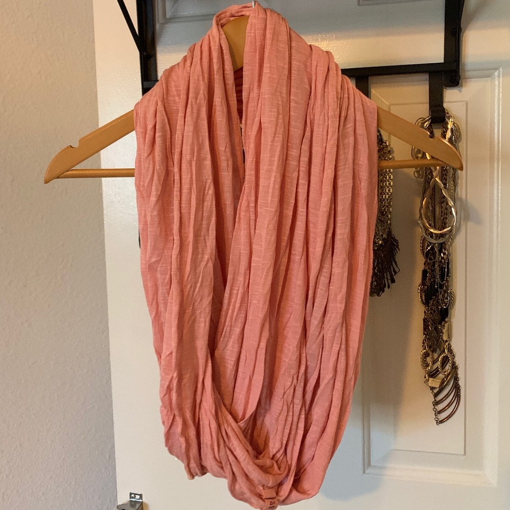J Brand Infinity Scarf - Pink